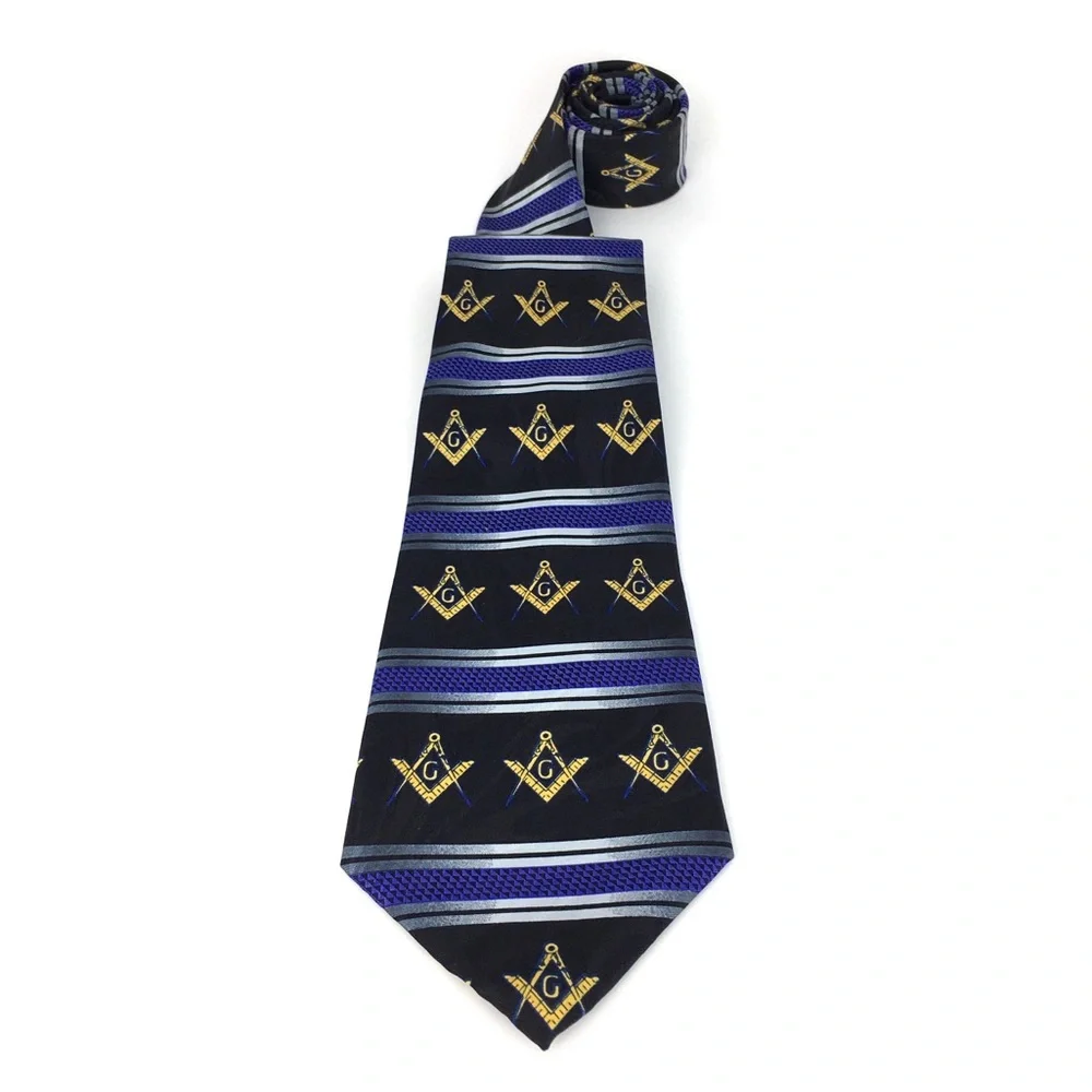 Steven‎ Harris Handmade George Mason Masonic Tie